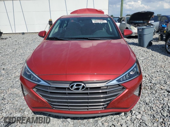 2020 Hyundai Elantra SEL z VIN 5NPD84LF5LH516928, wystawiony jako Copart lot #58024885 z przebiegiem 49 873 mil mil oraz Nie do naprawy • Non repairable. Historia ofert i sprzedaży dostępna na DreamBid. Obrazek 5.