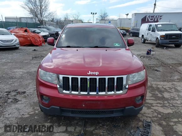 2012 Jeep Grand Cherokee Laredo with VIN 1C4RJFAG7CC221682, listed as a IAAI auction lot 41881922 with 218,762 mi miles. Bid and sale history available at carsss.com. Image 12.