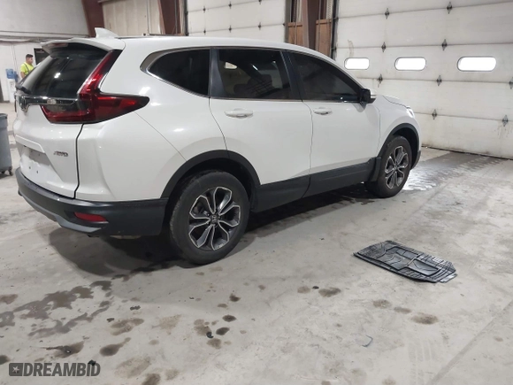 2021 Honda CR-V EX-L with VIN 2HKRW2H80MH620979, listed as a IAAI auction lot 41565876 with 34,322 mi miles. Bid and sale history available at carsss.com. Image 4.