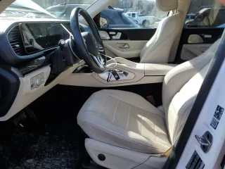 2022 Mercedes-Benz GLE 580 with VIN 4JGFB8GB1NA785636, listed as a Copart auction lot 45397535 with 55,332 mi miles and Salvage title. Bid and sale history available at DreamBid. Image 7.