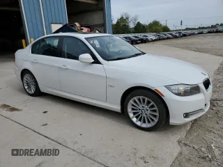 2011 BMW 3 Series 335d with VIN WBAPN7C5XBF183596, listed as a Copart auction lot 55330235 with 103,383 mi miles and Salvage title. Bid and sale history available at DreamBid. Image 4.