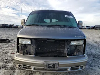2002 GMC Savana with VIN 1GDFG15R821213080, listed as a Copart auction lot 83454614 with 217,494 mi miles and Salvage Title. Bid and sale history available at carsss.com. Image 5.