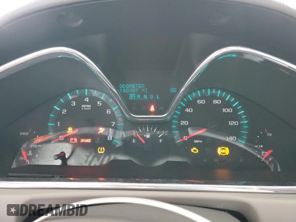 2015 Chevrolet Traverse LT with VIN 1GNKVGKD7FJ133691, listed as a Copart auction lot 57841595 with 180,307 mi miles and Salvage title. Bid and sale history available at DreamBid. Image 9.