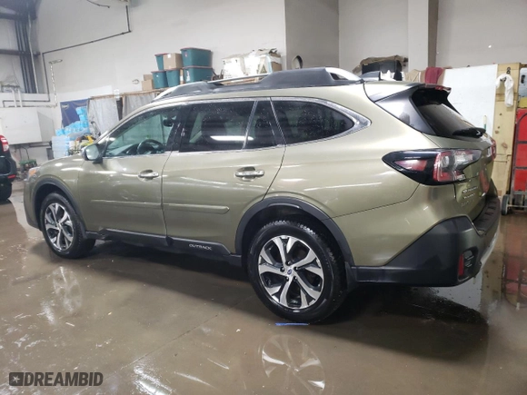 2021 Subaru Outback Touring with VIN 4S4BTAPC1M3175153, listed as a Copart auction lot 41708525 with 72,866 mi miles and Salvage Title. Bid and sale history available at carsss.com. Image 2.