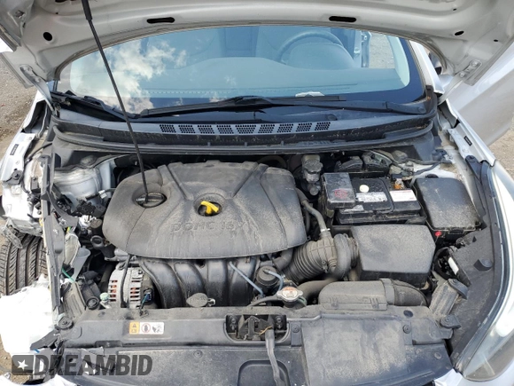2016 Hyundai Elantra SE with VIN 5NPDH4AE2GH770371, listed as a Copart auction lot 61814115 with 88,238 mi miles and Salvage title. Bid and sale history available at DreamBid. Image 11.