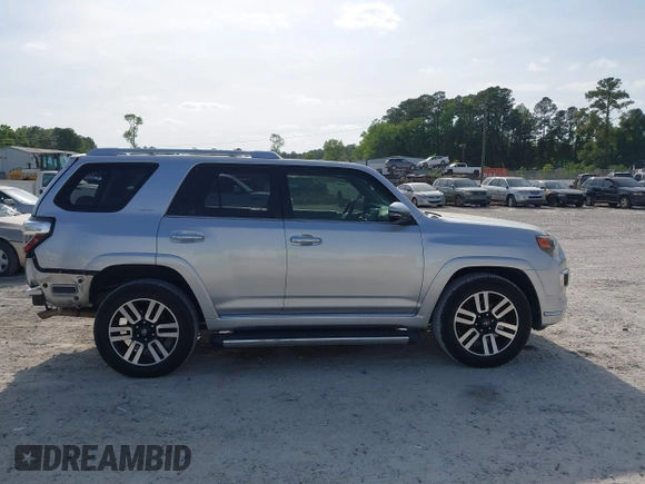 2014 Toyota 4Runner Limited with VIN JTEBU5JR9E5182133, listed as a IAAI auction lot 42081836 with 129,000 mi miles. Bid and sale history available at carsss.com. Image 13.