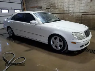 2006 Mercedes-Benz S 500 with VIN WDBNG75J56A482249, listed as a Copart auction lot 71941524 with 183,904 mi miles and Clean Title. Bid and sale history available at carsss.com. Image 4.