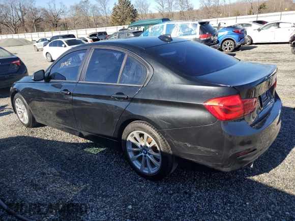 2018 BMW 3 Series 320i with VIN WBA8E1G51JNU91823, listed as a Copart auction lot 46273865 with 100,465 mi miles and Salvage Title. Bid and sale history available at carsss.com. Image 2.