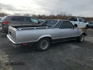 1985 Chevrolet El Camino z VIN 3GCCW80H0FS917778, wystawiony jako Copart lot #48815225 z przebiegiem Nie podano mil oraz Czysty tytuł • Clean title. Historia ofert i sprzedaży dostępna na DreamBid. Obrazek 3.