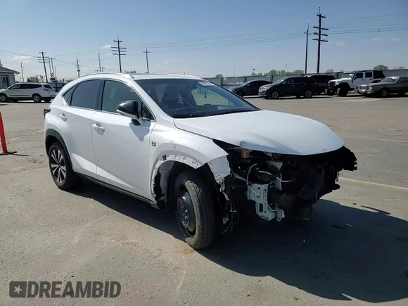 2019 Lexus NX 300 with VIN JTJBARBZ7K2203087, listed as a Copart auction lot 53687095 with 60,454 mi miles and Salvage Title. Bid and sale history available at DreamBid. Image 12.
