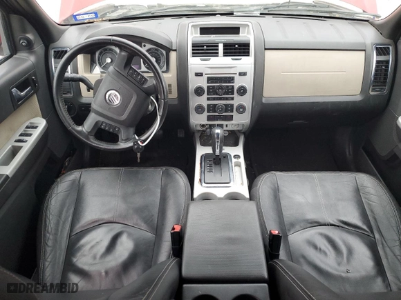 2009 Mercury Mariner Premier with VIN 4M2CU87G59KJ26384, listed as a Copart auction lot 42447775 with 115,695 mi miles and Salvage Title. Bid and sale history available at carsss.com. Image 8.