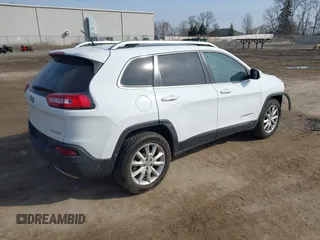 2014 Jeep Cherokee Limited with VIN 1C4PJMDS1EW277677, listed as a IAAI auction lot 41804993 with 55,010 mi miles and . Bid and sale history available at DreamBid. Image 4.