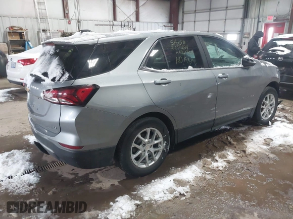 2023 Chevrolet Equinox LT with VIN 3GNAXKEG4PL236611, listed as a IAAI auction lot 41578894 with 48,765 mi miles and . Bid and sale history available at DreamBid. Image 4.
