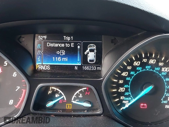 2013 Ford Escape SE with VIN 1FMCU9GXXDUC14903, listed as a IAAI auction lot 41826982 with 166,233 mi miles and . Bid and sale history available at DreamBid. Image 7.