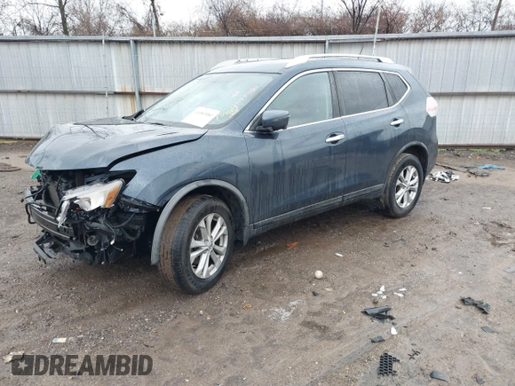 2016 Nissan Rogue SV with VIN KNMAT2MVXGP639517, listed as a IAAI auction lot 41083380 with 92,510 mi miles and . Bid and sale history available at carsss.com. Image 17.
