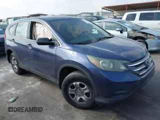 2013 Honda CR-V LX with VIN 3CZRM3H39DG706360, listed as a IAAI auction lot 41796738 with 174,668 mi miles. Bid and sale history available at carsss.com. Image 1.