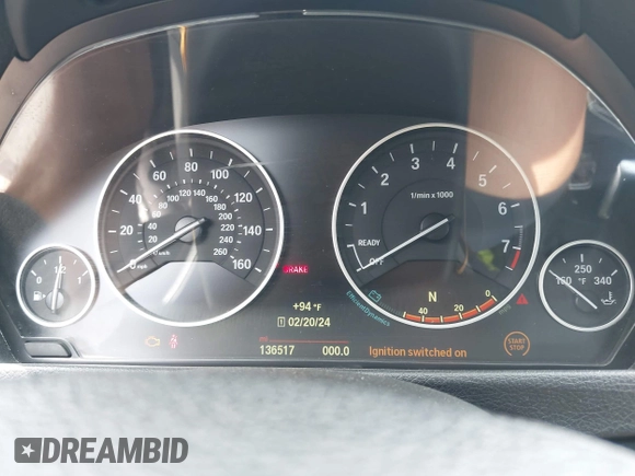2015 BMW 3 Series 328i с VIN WBA3A5G55FNS85005, выставлен на аукционе IAAI как лот 41980680 с пробегом 136 517 миль миль и . История ставок и продаж доступна на DreamBid. Изображение 7.
