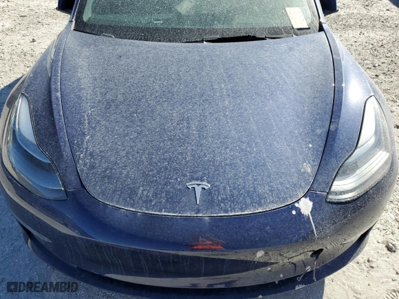 2023 Tesla Model 3 with VIN 5YJ3E1EA9PF398357, listed as a Copart auction lot 73635484 with 0 mi miles and Non Repairable. Bid and sale history available at carsss.com. Image 11.