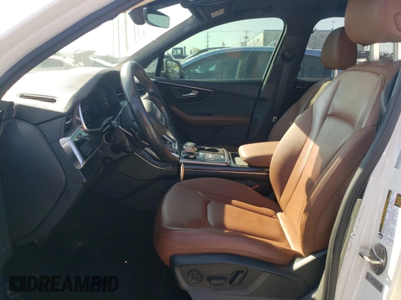 2020 Audi Q7 Premium with VIN WA1AJAF76LD011359, listed as a Copart auction lot 71723414 with 158,622 mi miles and Salvage Title. Bid and sale history available at carsss.com. Image 7.