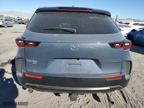 2024 Mazda CX-50 2.5 S Premium Plus Package with VIN 7MMVABEMXRN185071, listed as a Copart auction lot 88438245 with 20,067 mi miles and Salvage Title. Bid and sale history available at carsss.com. Image 6.