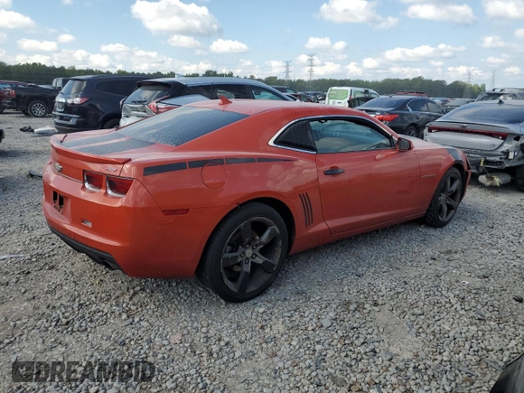 2012 Chevrolet Camaro 1LT with VIN 2G1FB1E36C9128498, listed as a Copart auction lot 65527424 with 183,721 mi miles and Salvage title. Bid and sale history available at DreamBid. Image 3.