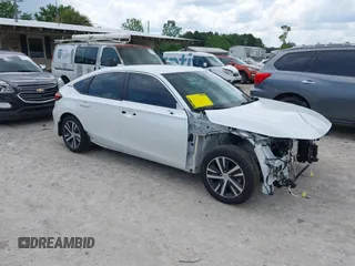 2024 Honda Civic LX z VIN 19XFL2H57RE032106, wystawiony jako IAAI lot #42122997 z przebiegiem 9 500 mil mil oraz . Historia ofert i sprzedaży dostępna na DreamBid. Obrazek 1.
