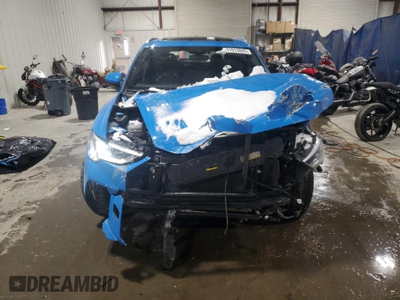 2019 Audi Q3 S line Premium Plus with VIN WA1EECF37K1067325, listed as a Copart auction lot 41913895 with 44,397 mi miles and Salvage Title. Bid and sale history available at carsss.com. Image 5.