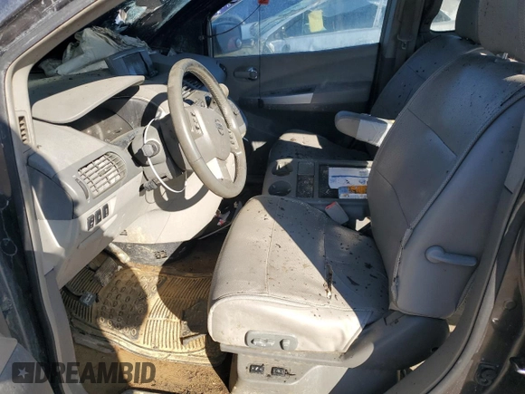 2007 Nissan Quest S with VIN 5N1BV28U67N136073, listed as a Copart auction lot 42608225 with 0 mi miles and Salvage Title. Bid and sale history available at carsss.com. Image 7.