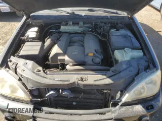 2003 Mercedes-Benz M-Class 5.0L with VIN 4JGAB75E73A439749, listed as a Copart auction lot 75446034 with 189,922 mi miles and Clean Title. Bid and sale history available at carsss.com. Image 12.