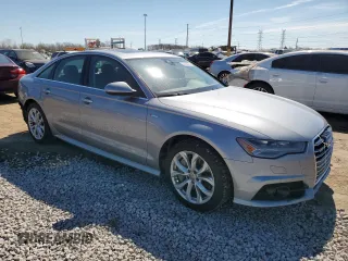 2018 Audi A6 Premium Plus with VIN WAUG3AFC8JN025842, listed as a Copart auction lot 53293035 with 87,821 mi miles and Clean Title. Bid and sale history available at carsss.com. Image 4.