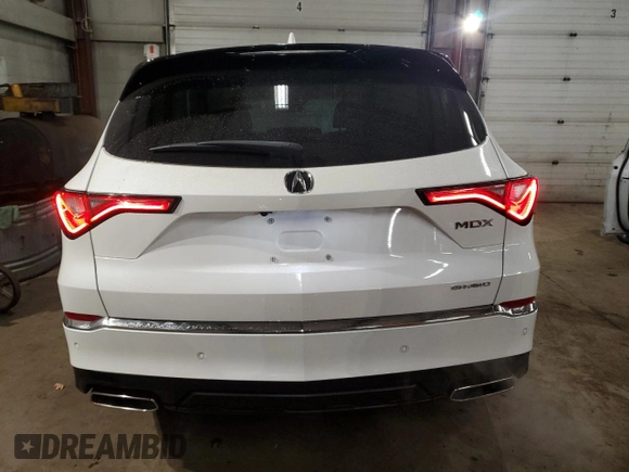 2023 Acura MDX w/Technology Package with VIN 5J8YE1H44PL021624, listed as a Copart auction lot 88245505 with 30,717 mi miles and Salvage Title. Bid and sale history available at carsss.com. Image 6.