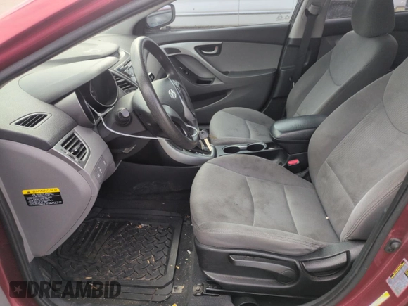 2016 Hyundai Elantra SE z VIN 5NPDH4AE2GH693131, wystawiony jako Copart lot #57640555 z przebiegiem 123 409 mil mil oraz Szkoda całkowita • Salvage title. Historia ofert i sprzedaży dostępna na DreamBid. Obrazek 7.