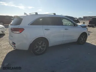 2016 Kia Sorento SX with VIN 5XYPK4A5XGG090949, listed as a Copart auction lot 47029615 with 0 mi miles and Salvage Title. Bid and sale history available at carsss.com. Image 3.