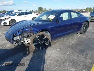 2022 Porsche Taycan with VIN WP0AA2Y17NSA14941, listed as a IAAI auction lot 41101582 with Not Provided miles and . Bid and sale history available at DreamBid. Image 18.