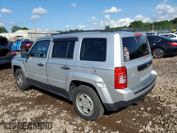 2014 Jeep Patriot Sport with VIN 1C4NJPBA7ED626856, listed as a Copart auction lot 65172995 with 95,230 mi miles and Clean title. Bid and sale history available at DreamBid. Image 2.