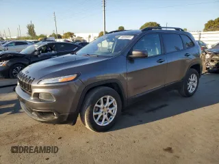 2017 Jeep Cherokee Limited with VIN 1C4PJLDS1HW547439, listed as a Copart auction lot 49099905 with 126,372 mi miles and Salvage Title. Bid and sale history available at carsss.com. Image 1.