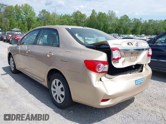 2011 Toyota Corolla L with VIN 2T1BU4EEXBC574462, listed as a IAAI auction lot 42201077 with 222,929 mi miles and . Bid and sale history available at DreamBid. Image 6.