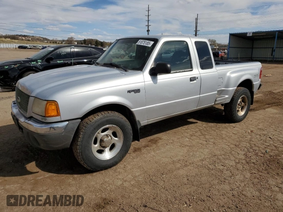 2001 Ford Ranger XL Fleet with VIN 1FTZR15EX1PA77734, listed as a Copart auction lot 51075185 with 243,491 mi miles and Clean Title. Bid and sale history available at DreamBid. Image 1.