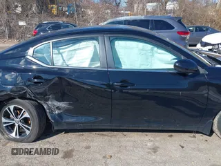 2022 Nissan Sentra SV with VIN 3N1AB8CV9NY235680, listed as a IAAI auction lot 41523366 with 27,277 mi miles and . Bid and sale history available at DreamBid. Image 14.