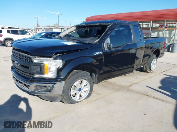 2020 Ford F-150 XL with VIN 1FTEX1CB5LKD08410, listed as a IAAI auction lot 41503326 with 95,371 mi miles and . Bid and sale history available at DreamBid. Image 2.