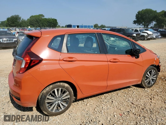 2018 Honda Fit EX with VIN 3HGGK5H89JM719103, listed as a Copart auction lot 59044255 with Not provided miles and Salvage title. Bid and sale history available at DreamBid. Image 3.