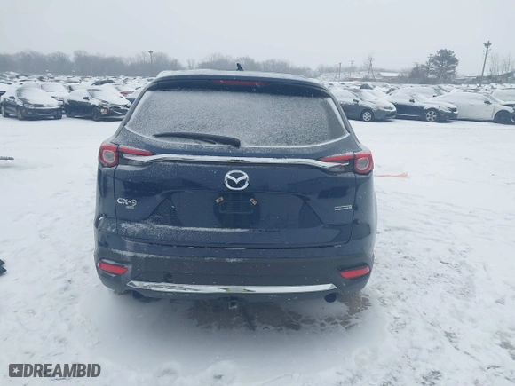 2021 Mazda CX-9 Grand Touring with VIN JM3TCBDY1M0519457, listed as a IAAI auction lot 41301146 with 22,087 mi miles. Bid and sale history available at carsss.com. Image 16.