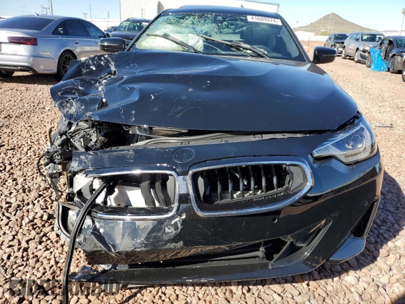 2023 BMW 2 Series 230i with VIN 3MW23CM03P8D75423, listed as a Copart auction lot 41689974 with 0 mi miles. Bid and sale history available at carsss.com. Image 5.