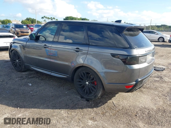 2019 Land Rover Range Rover Sport Dynamic with VIN SALWR2RE9KA850578, listed as a IAAI auction lot 41129635 with 1 mi miles. Bid and sale history available at carsss.com. Image 3.