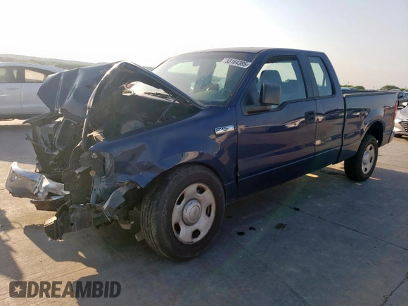 2008 Ford F-150 STX z VIN 1FTRX12W28FA07650, wystawiony jako Copart lot #53164385 z przebiegiem 816 505 mil mil oraz Szkoda całkowita • Salvage title. Historia ofert i sprzedaży dostępna na DreamBid. Obrazek 1.
