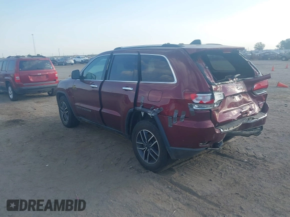 2022 Jeep Grand Cherokee Limited with VIN 1C4RJEBG8NC171774, listed as a IAAI auction lot 40479298 with 40,936 mi miles and . Bid and sale history available at DreamBid. Image 3.