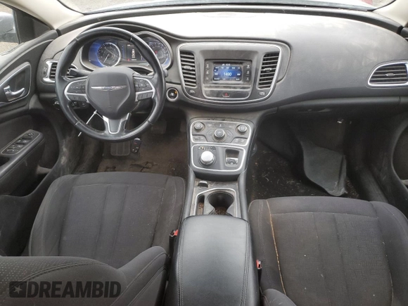 2015 Chrysler 200 Limited with VIN 1C3CCCAB3FN599112, listed as a Copart auction lot 51808565 with 143,538 mi miles and Salvage Title. Bid and sale history available at carsss.com. Image 8.
