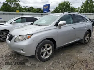 2010 Lexus RX 350 with VIN 2T2BK1BA7AC076736, listed as a Copart auction lot 57855605 with 156,298 mi miles and Salvage title. Bid and sale history available at DreamBid. Image 1.