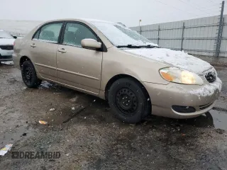 2005 Toyota Corolla CE with VIN 2T1BR32E35C365312, listed as a Copart auction lot 51673985 with 156,493 mi miles and Salvage title. Bid and sale history available at DreamBid. Image 4.