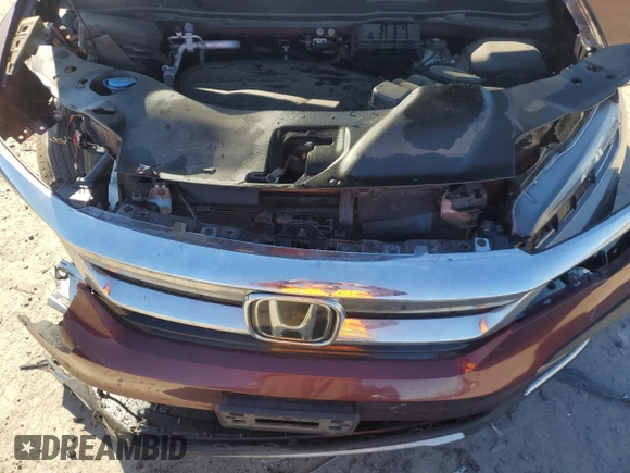 2022 Honda Pilot Touring 7-Passenger with VIN 5FNYF6H67NB010708, listed as a Copart auction lot 45143385 with 117,756 mi miles and Salvage Title. Bid and sale history available at carsss.com. Image 13.